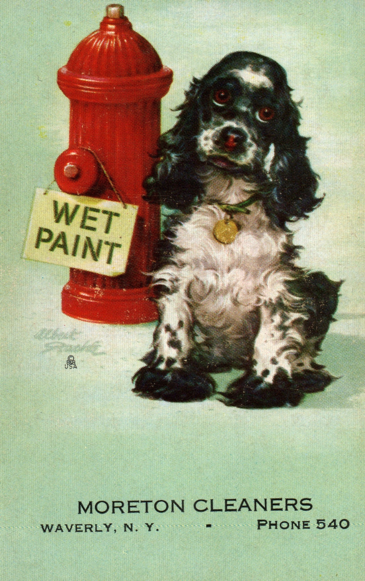 Moreton Cleaners: A Little Butch Card from a Railroad Town